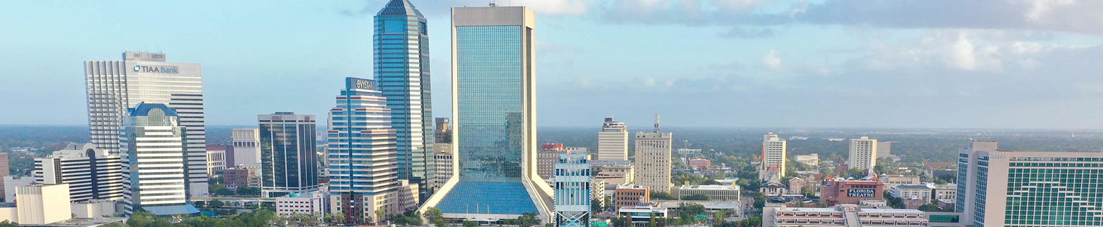 Jacksonville City Skyline