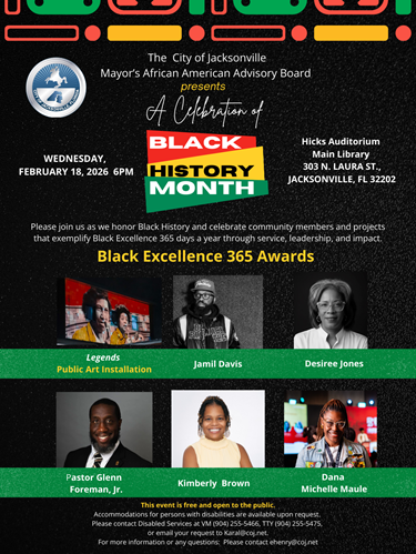 Black Excellence 365 Awards flyer