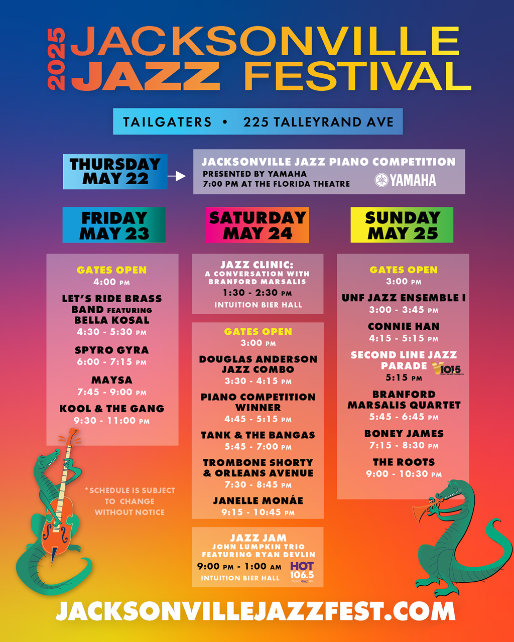 Jazz Festival 2025 Lineup