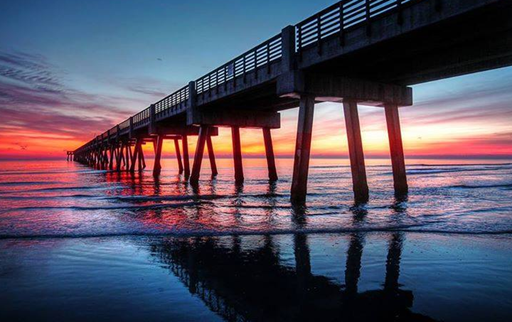 An image of Jacksonville Beach Pier