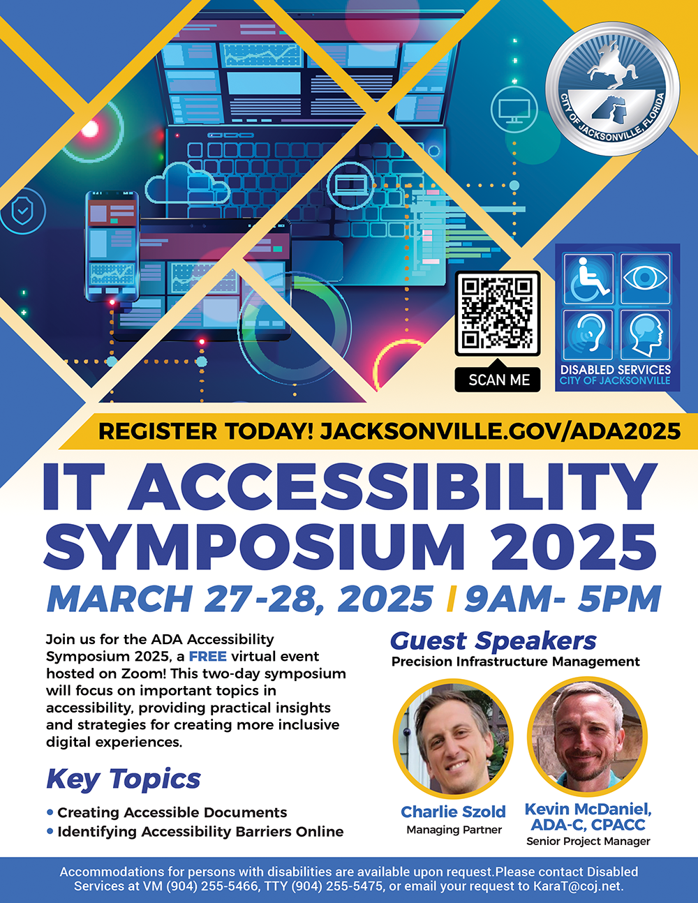  IT Accessibility Symposium 2025 Flyer