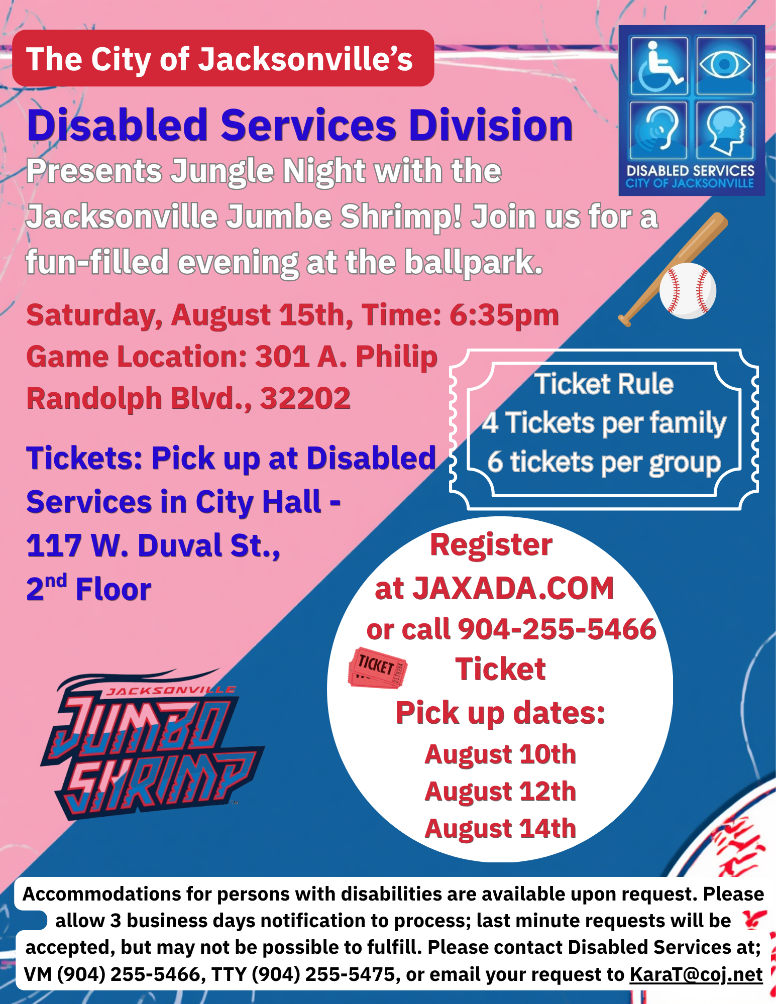 Jungle Night with the Jacksonville Jumbo Shrimp