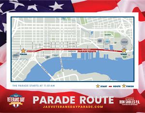 parade route map