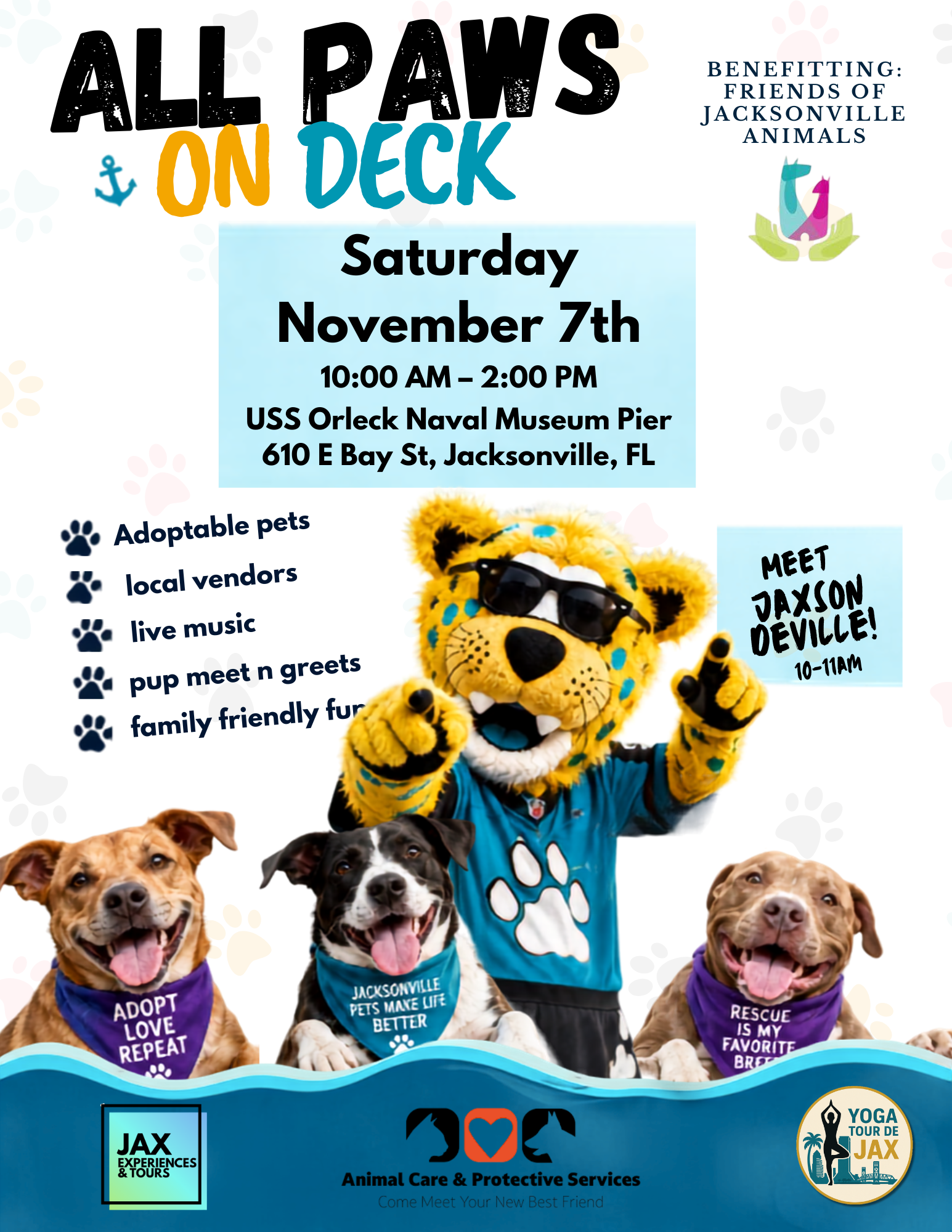All Paws flyer