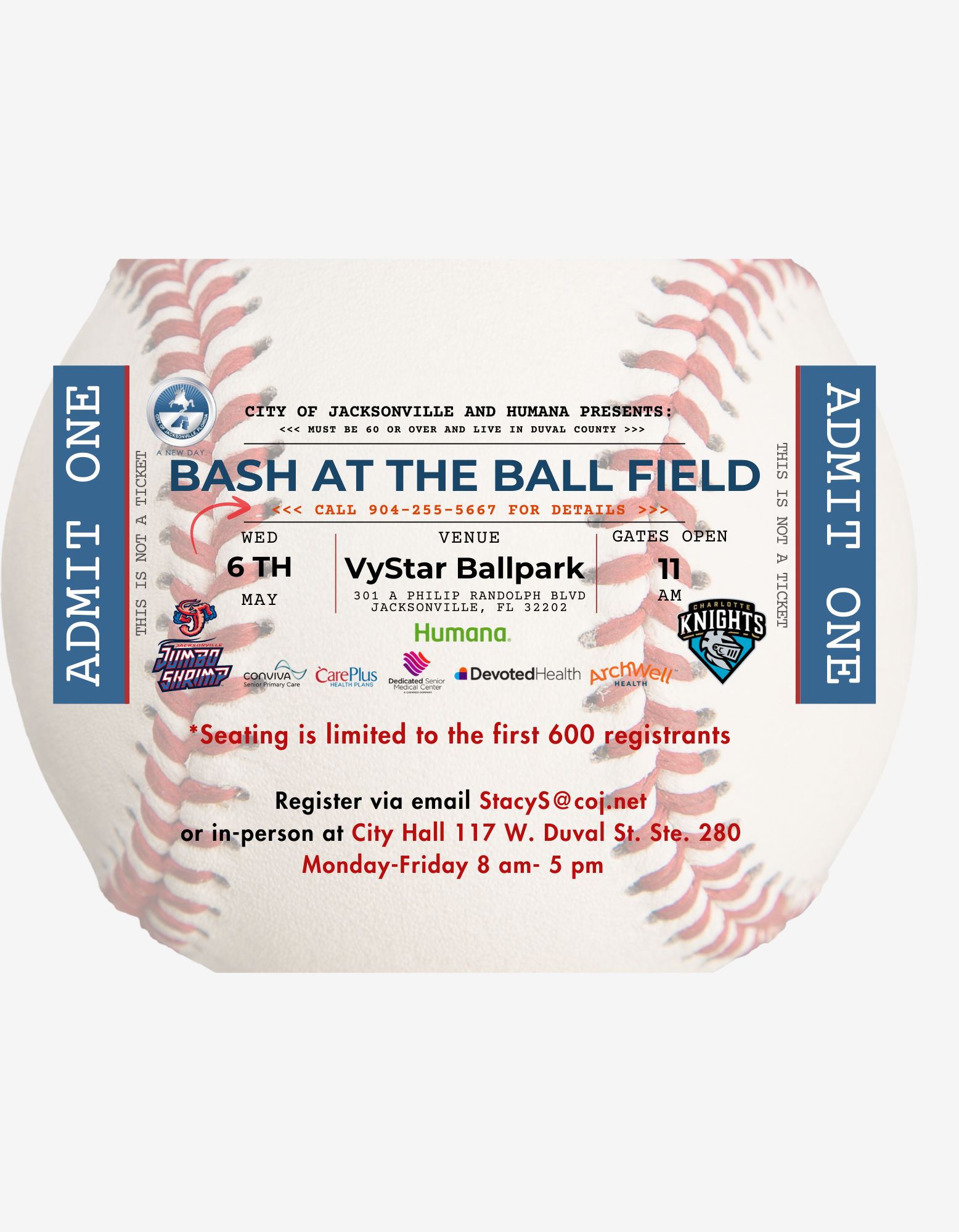 2026 Bash at the ballfield flyer 