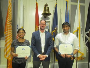 City Council Page Program at the LUZ meeting 3