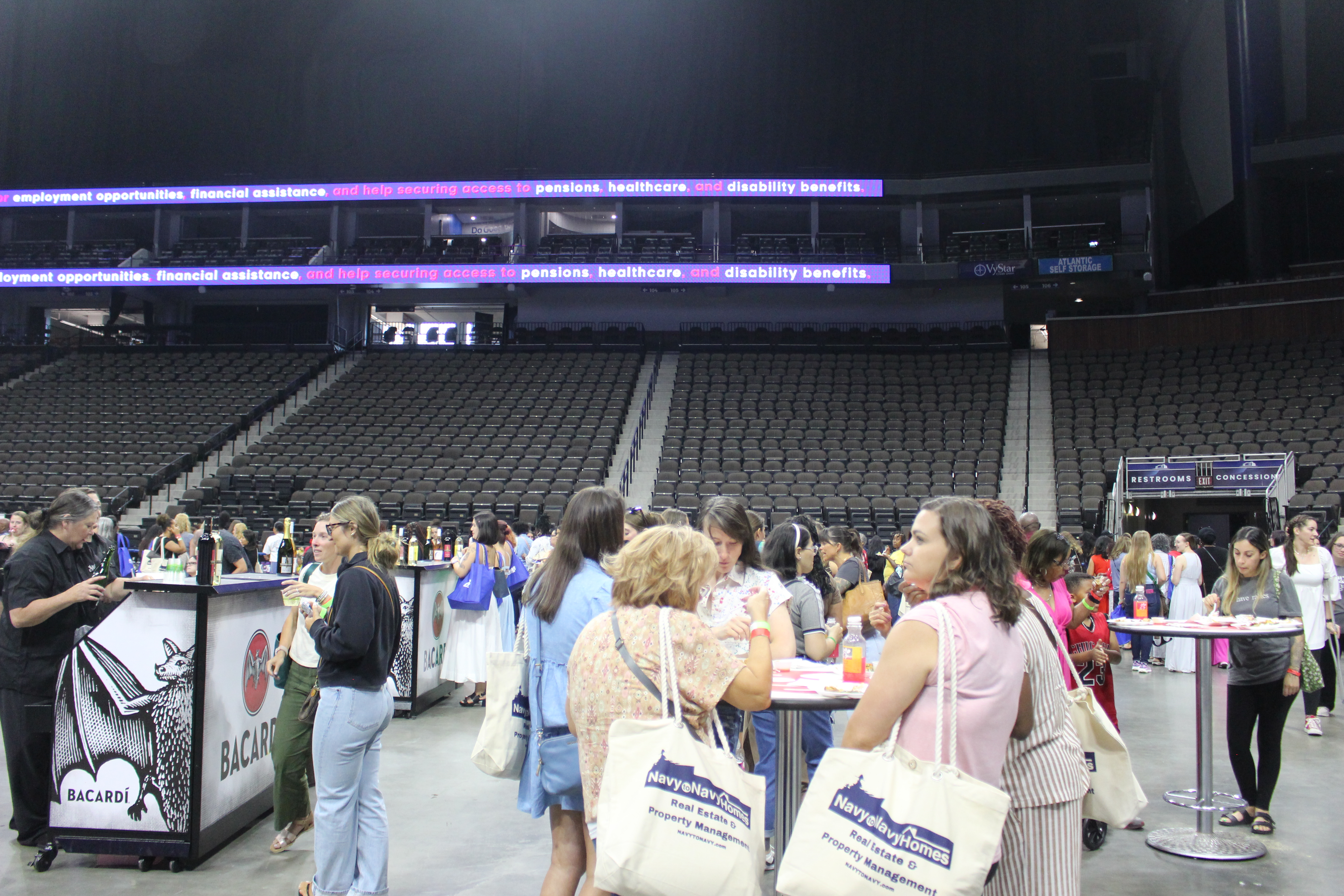 Spouses enjoying Spouses Night Out 2026