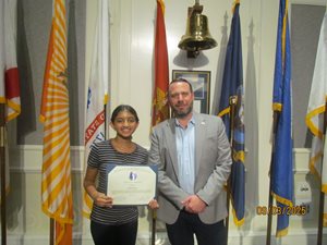 City Council Page Program at the LUZ meeting 2