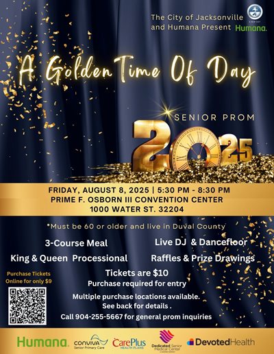 Senior Prom flyer 2025