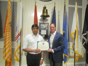 City Council Page Program at the LUZ meeting 4