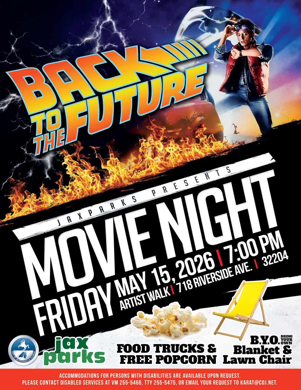 Movie Night Poster