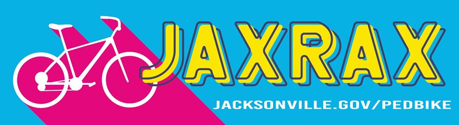 Graphic for JaxRax - jacksonville.gov/pedbike Graphic for JaxRax - jacksonville.gov/pedbike