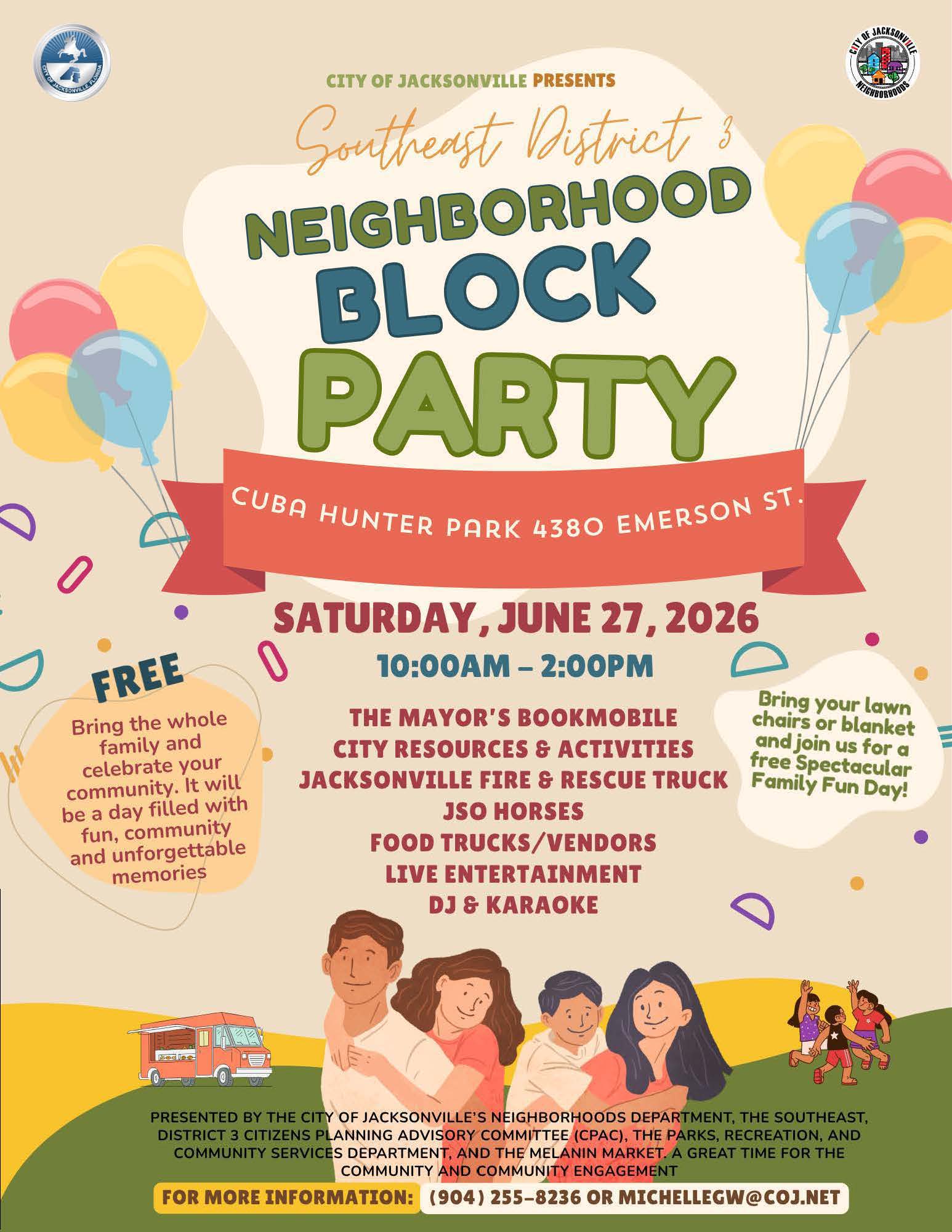 District 3 block party