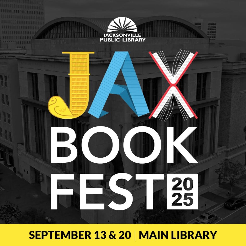 Jax Book Fest 2025 Logo