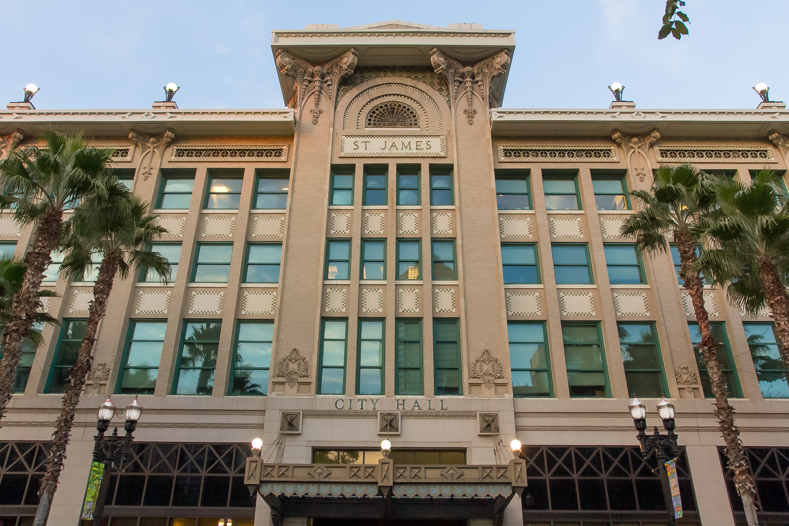 City Hall St James Building Exterior