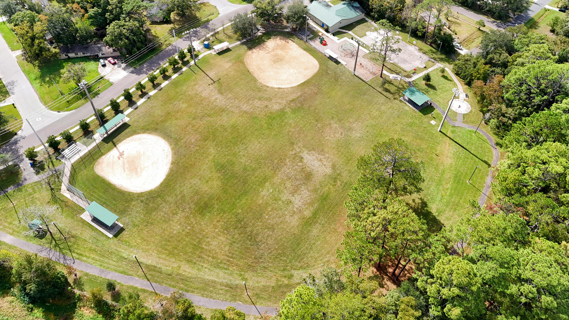 Lewis Cobb Baseball Field - Sherwood Forest