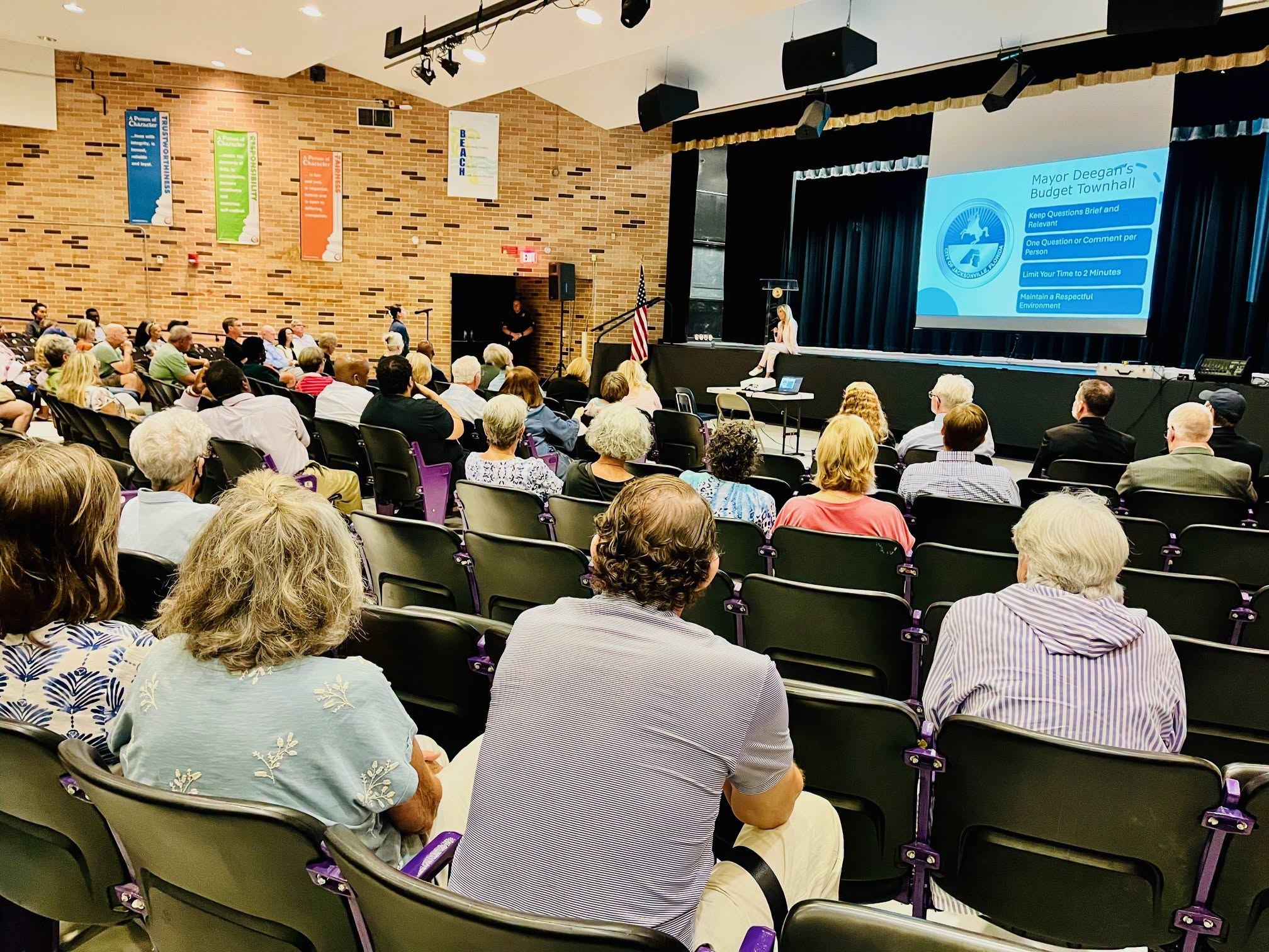 Mayor Deegan Town Hall