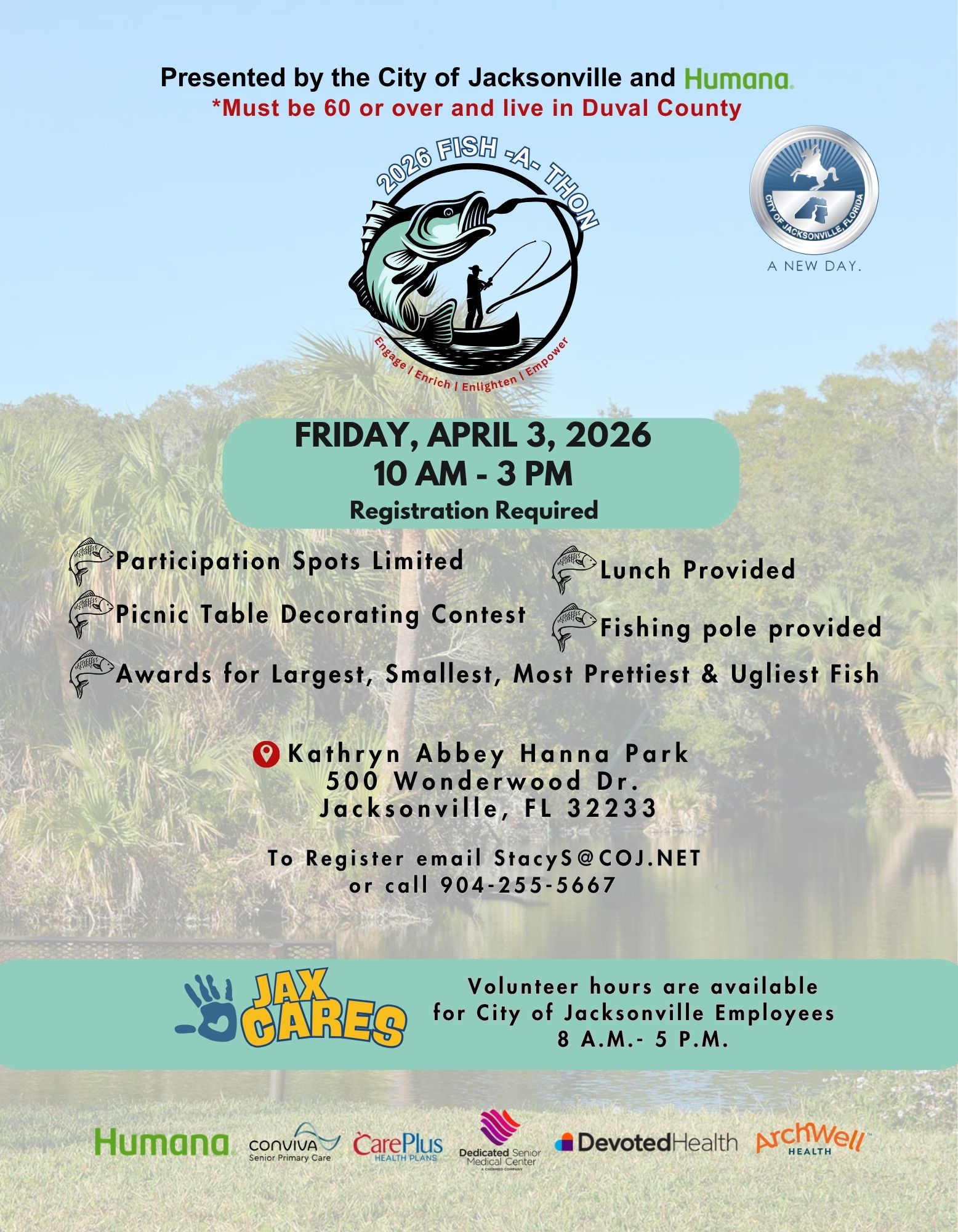 2026 Fish A Thon flyer 