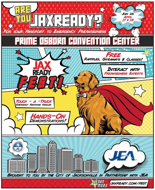 JaxReady Fest 2026 Event Flyer