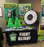 fight blight booth at the aquafest event