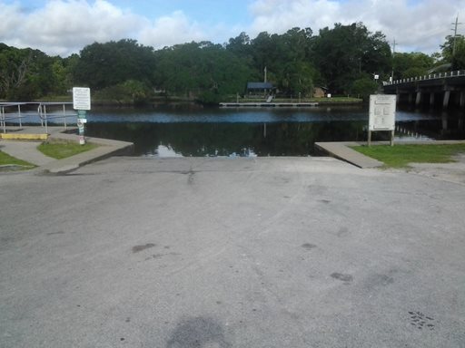 Curtis Lee Johnson Marina Boat Ramp