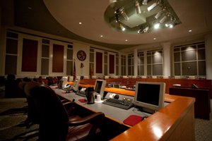 Photo the the City Council Chamber.