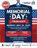 2025 MEMORIAL DAY OBSERVANCE