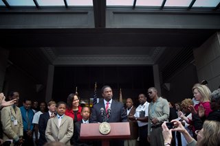 Mayor Brown Celebrates First 100 Days in Office