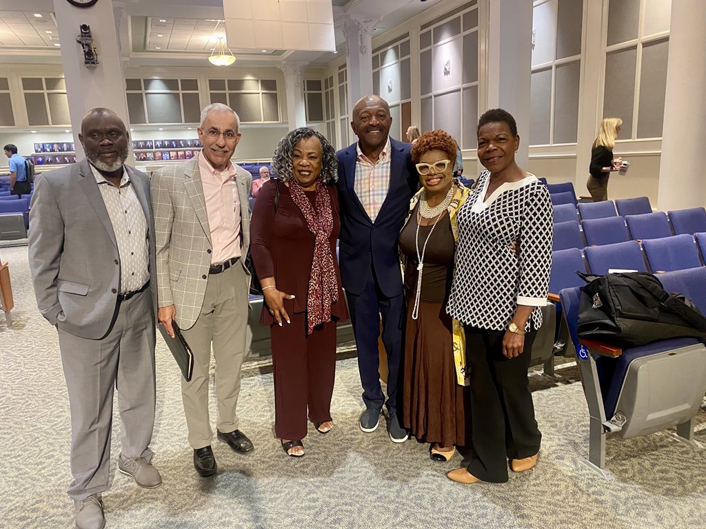 Sam Newby, CM Ron Salem, Eleanor Coleman, Gregory Colemen, CM Pittman, Audrey Gibson