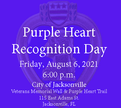 Purple Heart Recognition Day Event Info