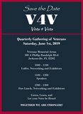Join Vets4Vets for their Quarterly Gathering of Veterans on Saturday, June 1st at the VyStar Veterans Memorial Arena.