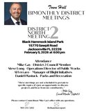 District 2 Bimonthly Meeting  