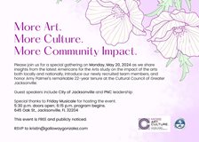 Cultural Council Community Impact Event flyer