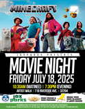 actors and charactures in the film on flyer