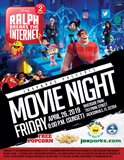 Ralph Breaks the Internet movie night flyer