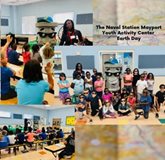 children and fight blight squad at Naval Station Mayport