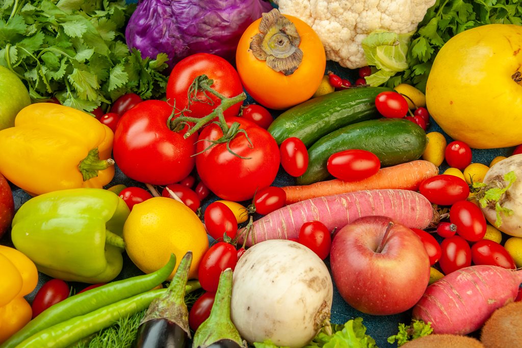 fruits and vegetables