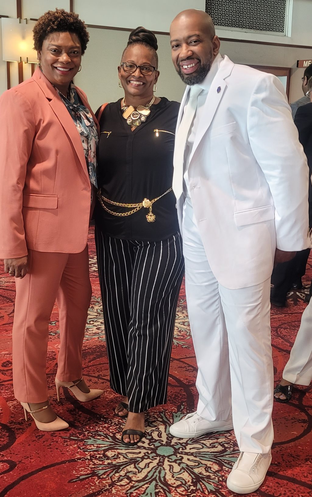 FL State Senator Tracie Davis, Teresa Anderson - Wright (Jacksonville Sheriff's Office) and CM Rahman Johnson 