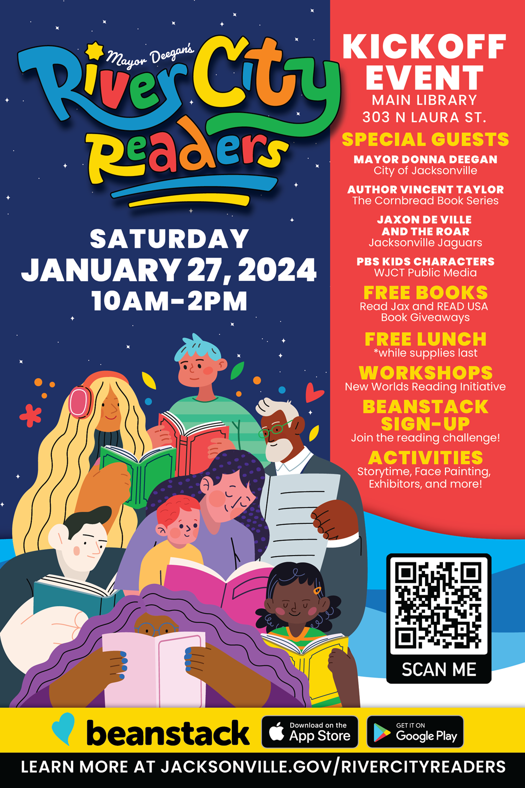 River City Readers Event Flyer