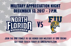 military appreciation flyer