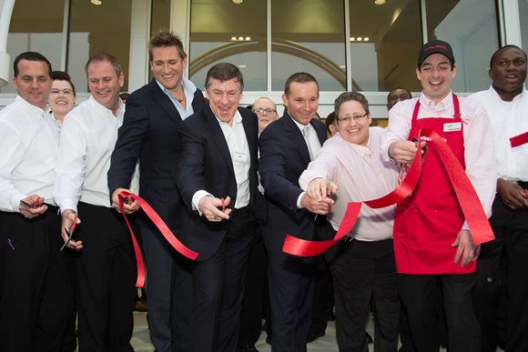 Cutting the ribbon for the new Winn-Dixie on Baymeadows Road on Feb. 4, 2016