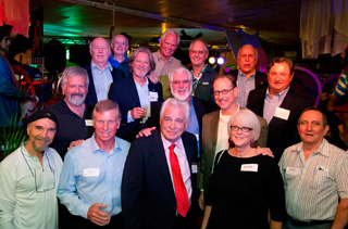 Charlie Barth and previous Film Legacy Award recipients.