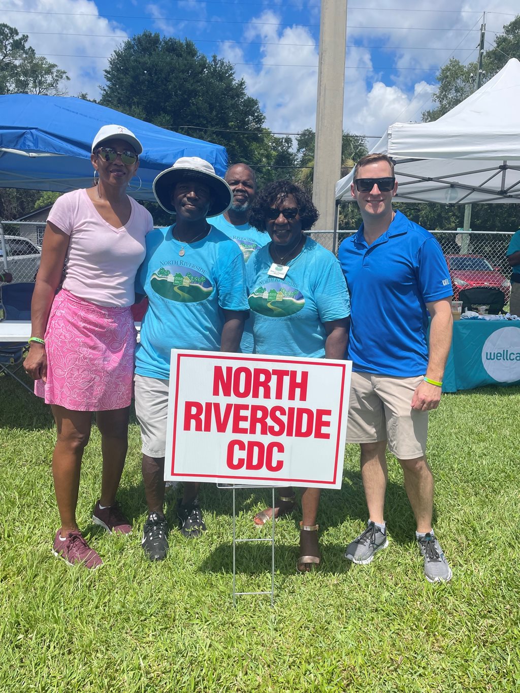 CM Clark-Murray; CM Peluso; North Riverside CDC Members, Henry Scott, Shirley Thomas, Paul