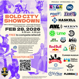 Bold City Showdown Flyer with event sponsor logos