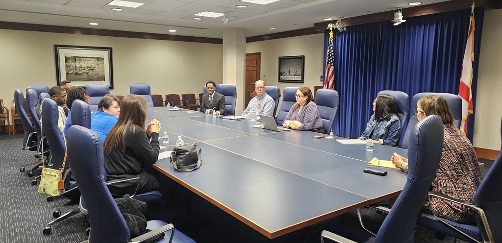  CM Reggie Gaffney Jr Meets with the Mayors Office and Oceanway Community