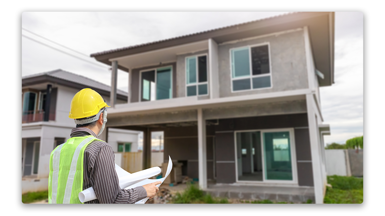 Inspecting a family house