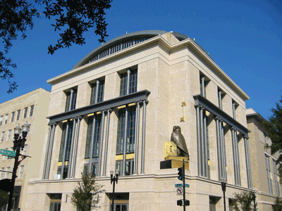 The Jacksonville Library from Outside