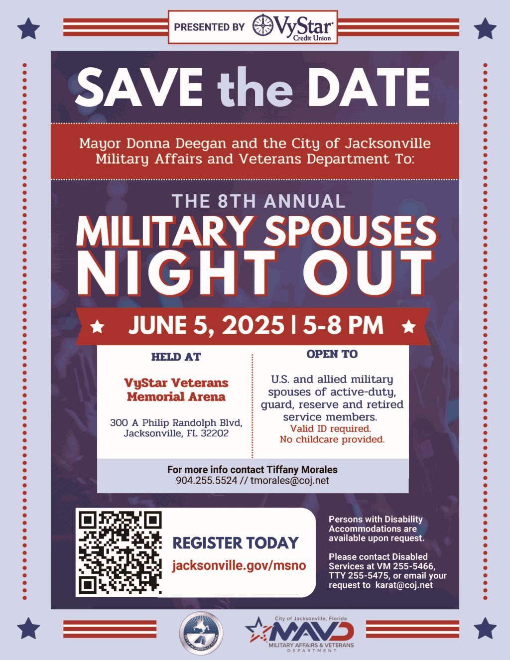 8TH ANNUAL MILITARY SPOUSES NIGHT OUT