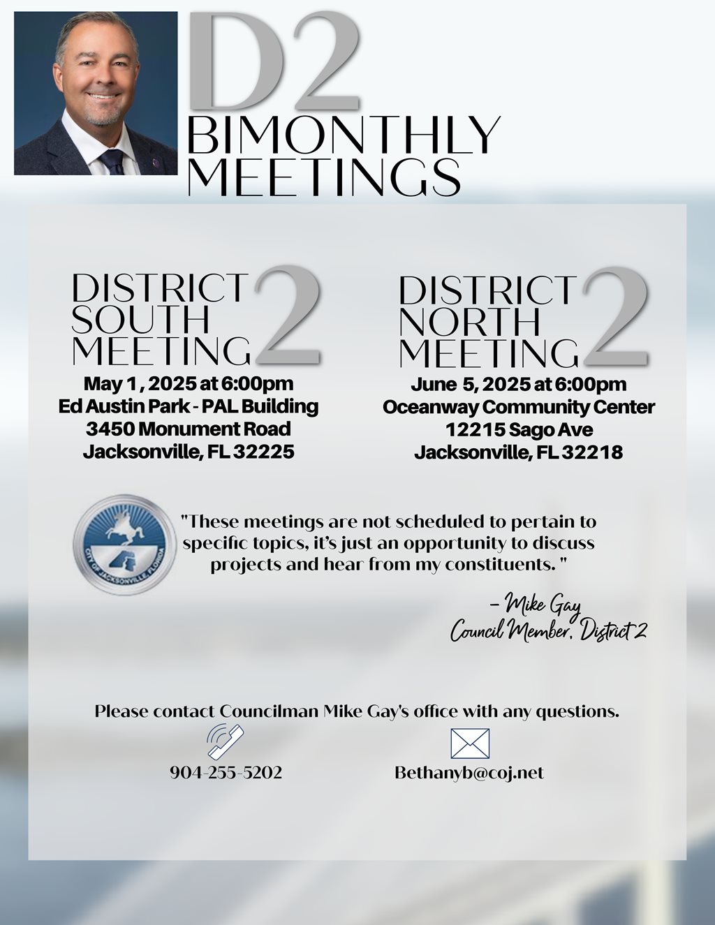 District 2 Bimonthly Meeting  