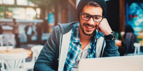 A person getting the Teladoc app